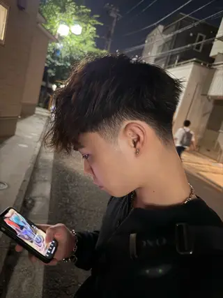ショート メンズ 延原 雄大のヘアスタイル
