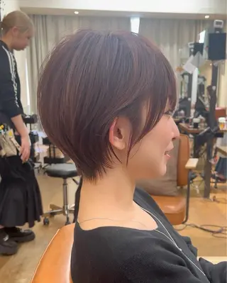 ショート ショート上手い人/ 銀座/なかじのヘアスタイル