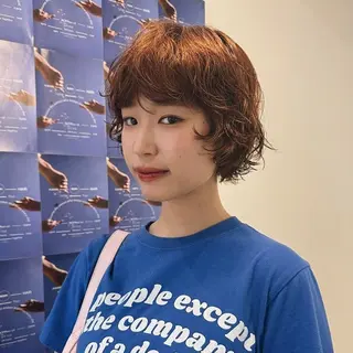 ショート パーマ Cocona 🦤 /ブリーチ/ショートのヘアスタイル