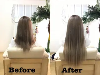 ロング KA BUのヘアスタイル