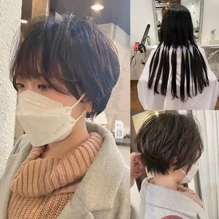 ショート 高原 ジュンのヘアスタイル