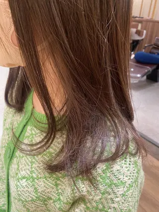 カラー 藤本豪海 モニターモデル募集のヘアスタイル