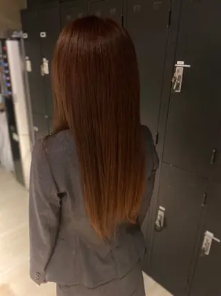 ロング 早野太陽 ミディアムカットのヘアスタイル