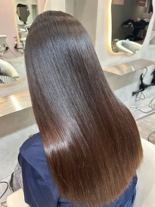 ロング カラー 髪質改善/透明感 カラー/吉田光佑のヘアスタイル