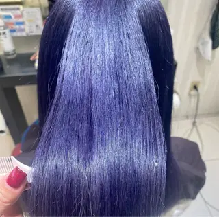 ロング カラー 韓国風🇰🇷 MAAYAのヘアスタイル