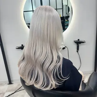 ロング カラー Ren. 🦋デザインカラーのヘアスタイル