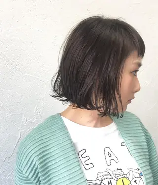 ショート ヘアアレンジ 脱!黒髪 ダブルカラー【上野】のヘアスタイル