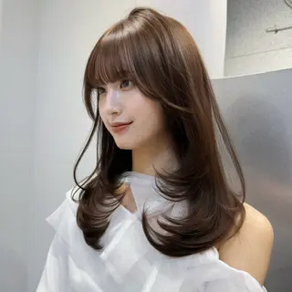 ミディアム カラー Mizuki /SOYONのヘアスタイル