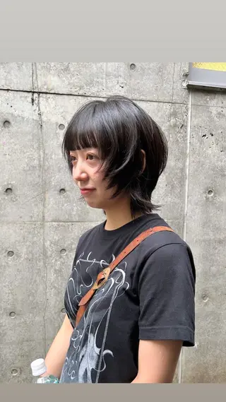 ミディアム カラー タナカ カナ🫧のヘアスタイル