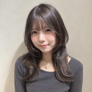 ミディアム レイヤーカット特化 /YUITO/渋谷のヘアスタイル