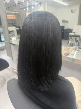 カラー 青塚 心優のヘアスタイル