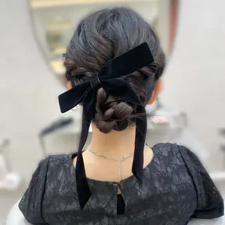 ヘアアレンジ 新宿/韓国ヘア 中明度カラー/かやのヘアスタイル