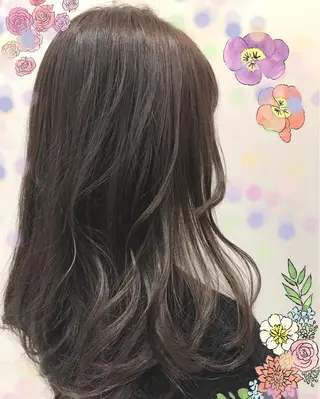カラー 新宿駅近♡個室 ♡関口三都季🌜のヘアスタイル