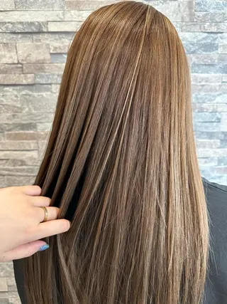 ロング カラー 🫧アレンジ・髪質 改善maica🫧のヘアスタイル