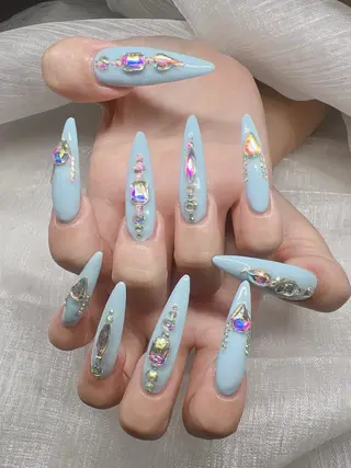 ネイル Lee Nails チップ長さだし専門店のネイルデザイン