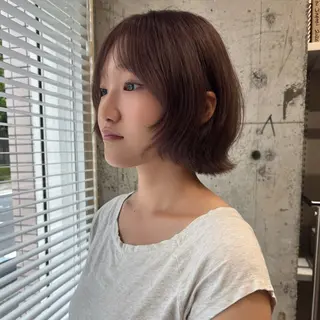 ショート カラー 永田 愛莉のヘアスタイル