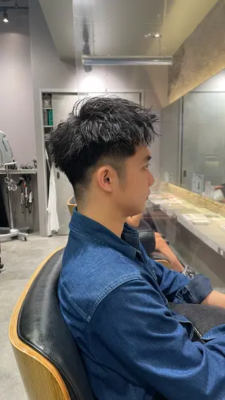 メンズ 栗山 蒔梓のヘアスタイル