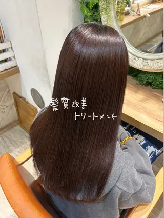 ロング 暖色カラー🪷 オタク美容師🎶のヘアスタイル