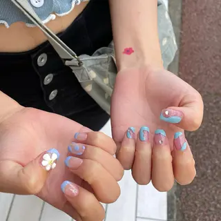 ネイル 新井 ひなののネイルデザイン