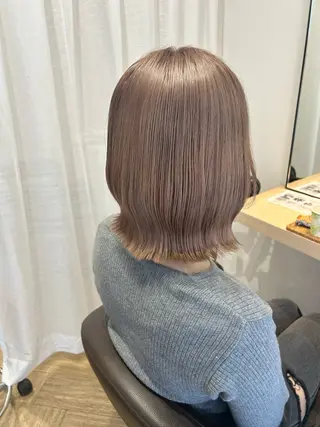ショート カラー 砂野 真璃奈のヘアスタイル