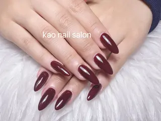 ネイル kao nail マグネット/長さだしのネイルデザイン