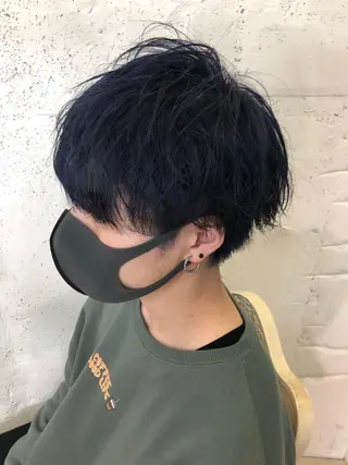 ショート カラー メンズ 垢抜けレイヤー✂️ RYOTAのヘアスタイル
