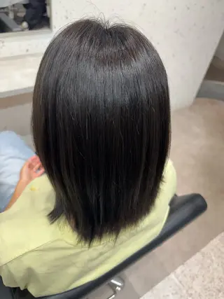 ミディアム Cocosia 山口のヘアスタイル