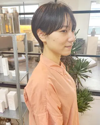 ショート 坪井 彰吾のヘアスタイル