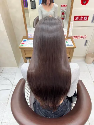 ロング 縮毛矯正専門💎/ 髪質改善ストレートのヘアスタイル