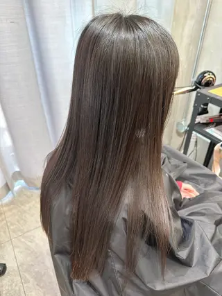 ロング 西浦慎二 /艶カラー/髪質改善のヘアスタイル