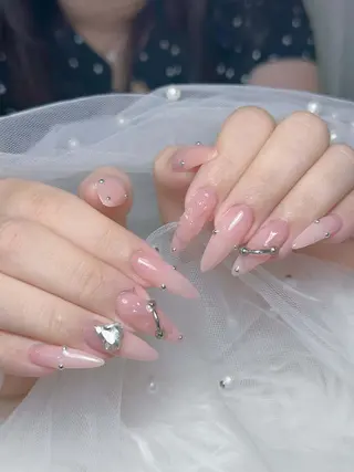 ロング カラー hiro koのネイルデザイン