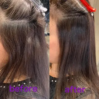 セミロング パーマ Ｋ Ｋのヘアスタイル