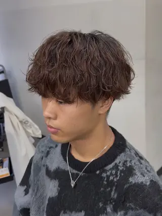 ショート 🔥無料メンズカット メンズパーマ/はるとのヘアスタイル