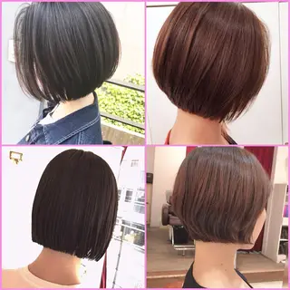 ショート カラー 大人女性ショート専門 tomodaのヘアスタイル