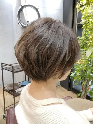 ショート カラー 増山 大起のヘアスタイル