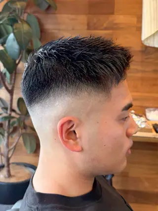 ショート メンズ 三宮メンズカット ヨシイッキのヘアスタイル