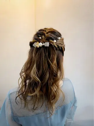 ヘアアレンジ hair make もりした ゆうのヘアスタイル