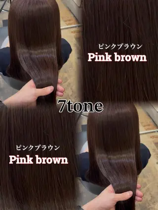 ロング カラー 透明感カラー/艶 ✖️上品/修生🥀のヘアスタイル