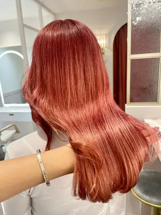ロング fuwari 美白ショコラカラーのヘアスタイル