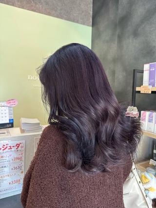 ロング 坂庭 美夢のヘアスタイル