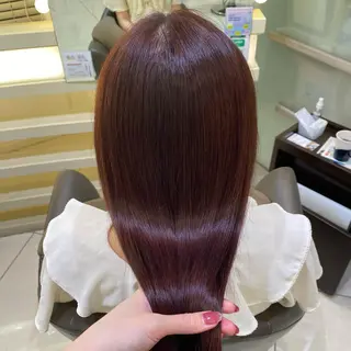 ロング カラー 銀座メンズ専門🖤 叶奈々のヘアスタイル
