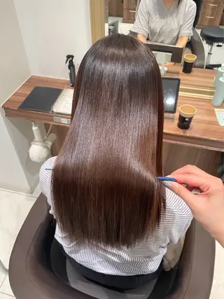 カラー くぼ うるはのヘアスタイル