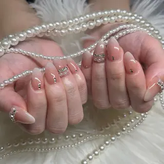 ネイル Babel京橋店 _mao🩵のネイルデザイン