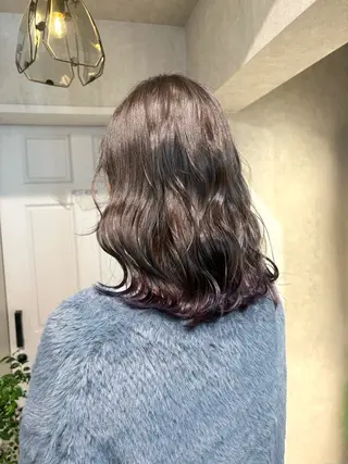 ミディアム 透明感モテスタイル 💞SHIORI💞のヘアスタイル