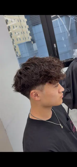 パーマ メンズ 🔥ジャス/ 無造作パーマ特化🔥のヘアスタイル