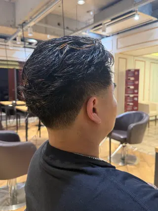 ミディアム メンズ 辰巳 大和のヘアスタイル