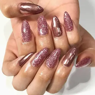 ネイル 渋谷/チップ長さ出し 👑アプレgel-xのネイルデザイン