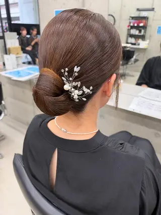 ミディアム 手島 カミラのヘアスタイル