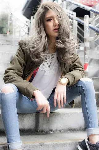カラー ショート✨ボブ✨代表 新田見美仁のヘアスタイル