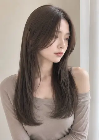 ロング カラー Garden 浅草蔵前のヘアスタイル
